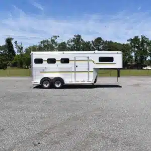 2006 Adam 7302 3 Horse Trailer