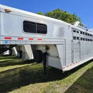 2006 C&C 4 Horse Gooseneck Trailer - R-H Container Service
