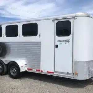 2010 Merhow 3 Horse Slant Load Bumper Pull