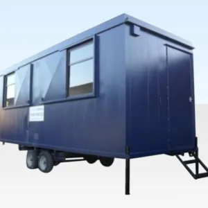20ft x 7ft 6in Steel Mobile Anti-Vandal Office