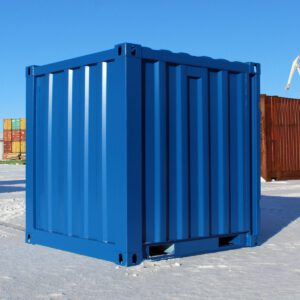 10ft Used Shipping Container – Wind & Watertight Blue