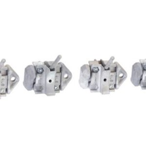 Container Twist Locks – Set of 4, Galvanised Cast Steel