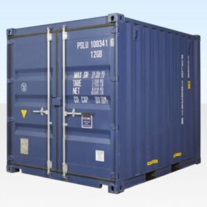 10ft Blue Shipping Container – New One Trip RAL 5013