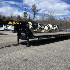 2024 Diamond C 8.5×20 20K Deckover Equipment Trailer w/ 72” Flip-Knee Ramps