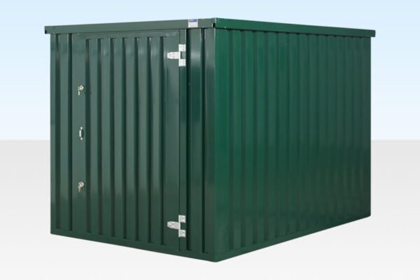 3m Flat Pack Storage Container – New – Green