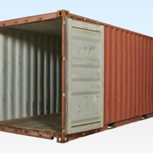 Brick Red 20ft Used Shipping Container – Wind & Watertight
