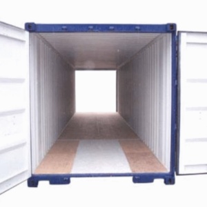 40ft One-Trip Tunnel Container Double End Door – Blue