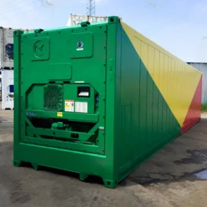 40ft High Cube Used Reefer Container — Cold Chain Export — Cargo Worthy