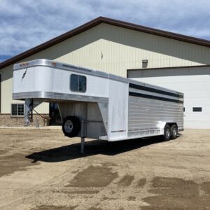 Used 2010 Featherlite 24FT Stock Combo – 2 Compartments