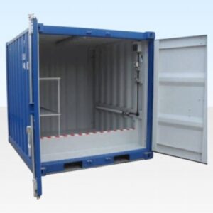 8ft x 8ft Raised Bunded Storage Container