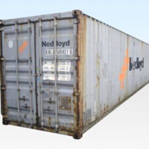 40ft used standard shipping container