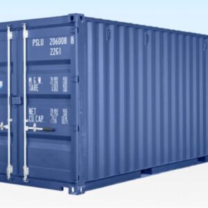 20ft one trip shipping container blue