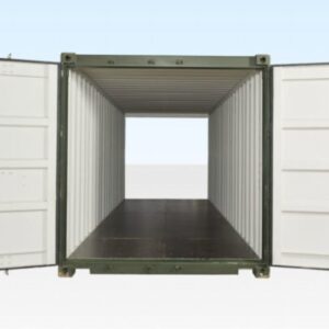 20ft double door shipping container