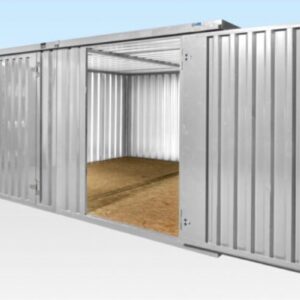 4m x 4.2m side linked flat pack container