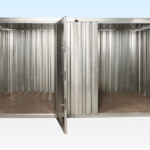 3m x 4.2m side-linked flat pack container bundle