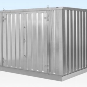 4m x 2.1m flat pack container store