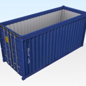 used 20ft open top shipping container